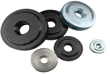 Handdrehschraube, 2–10 Stück, M2, M2,5, M3, M4, M5, M6, M8, M10, Stahl mit schwarzem Zink-Nickel, kleine Stufe, handfest anziehende Muttern, Rändelmuttern (Farbe: Stahlschwarz_M8, 5 Stück) ( Size : St
