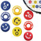 Vibrationsdämpfer Tennis Silikon, Tennisschläger Stoßdämpfer,Dämpfer Tennisschläger Silikon,Geeignet für Tennis,Badminton und Squashschläger,Geeignet für Tennisspieler oder Sportbegeisterte,9 pcs