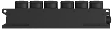 IP54 Power Strip, 6X Schuko Typ E mit PowerCON® TRUE1® Top In und Out Marke BELRAM
