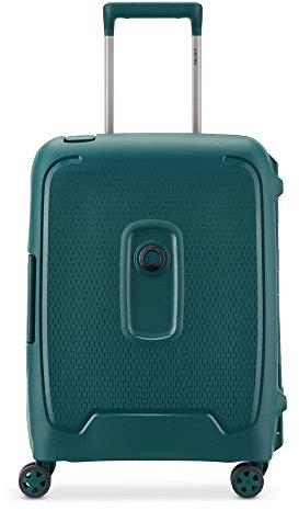 DELSEY Paris - MONCEY MR - Koffertrolley Klein - 55cm x 40cm x 20cm - S Slim - Grün