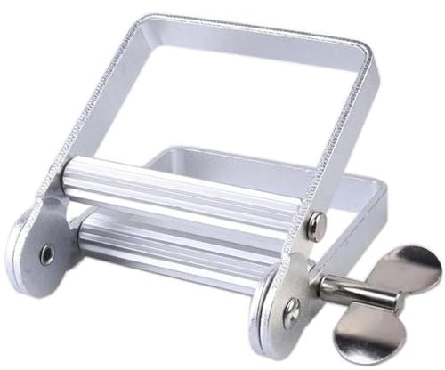 Tube Squeezer for All Tubes, Tube Squeezer, Metal Squeezer, Lazy Toothpaste Dispenser for Hair Colour, Dye, Cosmetic Tube
