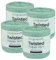 Papiergarn 4er-Set, Hell-Mint, Loopncraft, 1000m - 600g, Twisted Paper Yarn, Natürliches Papierkordel