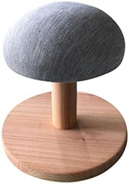 Taburete De Planchado con Funda De Madera Maciza, Taburete De Planchado Redondo Portátil, Taburete De Planchado Largo, Almohadilla De Planchado Gruesa, Minitabla De Planchar Compacta Y Pequeña Par