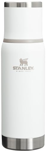 STANLEY Adventure to Go 10-10816-028 - Vaso de viaje térmico de acero inoxidable resistente a las fugas con tapa isotérmica y tapón antisalpicaduras, 500 ml