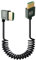 SANRLO Cable en espiral 2.1 compatible con HDMI 8K, 0,9 m, velocidad rápida, transmisión de 48 Gbps, extensible para equipos de fotografía de juegos