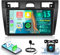 4G+64G Android 13 Autoradio per Ford Fiesta 2006-2011, 9 Pollici Schermo Radio con Wireless Carplay e Android Auto/WiFi/GPS/Bluetooth 5.0 / 32EQ / FM RDS Radio