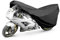 Motorrad Abdeckplane All Weather M, 100% wasserdichte Outdoor Motorrad Plane, Ganz-Jahres-Schutz Abdeckplane schwarz 215x95x120 cm