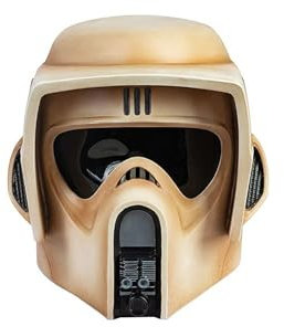 Novanime Halloween Cosplay Helm Scout Trooper Helm Vollkopf Maske SW Cosplay Merchandise für Herren Erwachsene Zubehör
