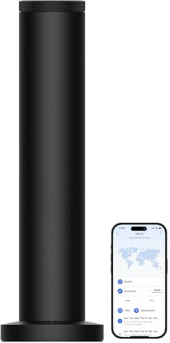 Hotel Aroma Diffuser - Rechargeable Wireless Whole House Diffuser - Home Scent Air Machine - Bluetooth Control - Waterless Essential Oil Diffuser for Large Room,