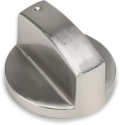 AHUFGN Gas Stove Knob Gas Stove Knobs 6mm 8mm Kitchen Electric Cooker Oven Hob Control Switch for Household Hardware Replacement Tools Silver(6mm)
