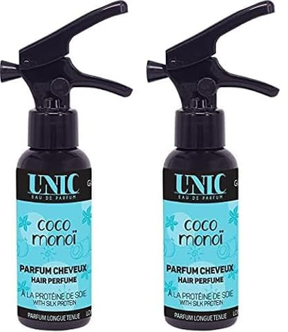 UNIC - Parfum Cheveux, Coco Monoï, 50 ml (Lot de 2)