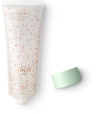 KIKO Milano Kind by KIKO Gel-to-Foam Face Cleanser And Makeup Remover, Nettoyant Et Démaquillant Visage 2-En-1