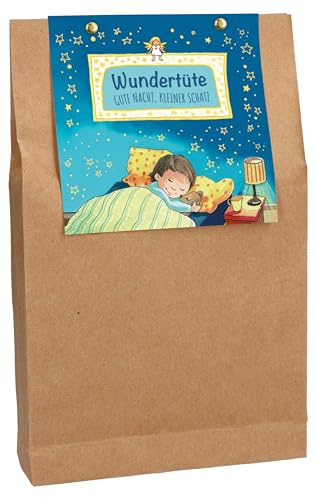 Butzon & Bercker Wundertüte Gute Nacht, kleiner Schatz – liebevoll gefüllte Geschenktüte mit kleinen Überraschungen zum Einschlafen, ideales Geschenk für Kinder und das Abendritual: Wundertüte