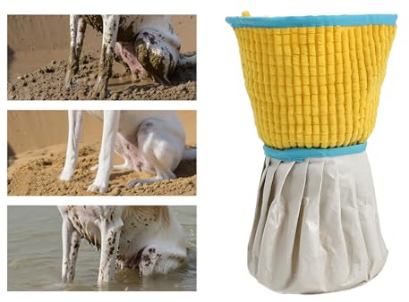 Quorvex Pfotenreiniger Für Große Hunde | Wasserdichte Innenfläche Rutschfeste Ausführung - Zubehör Für Pfotenreiniger,Für Camping Zuhause Fußbad Draußen Drinnen