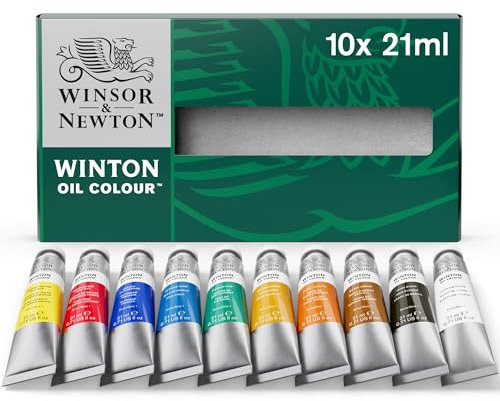 Winsor & Newton Winton Huile Set 10 tubes de 21ml