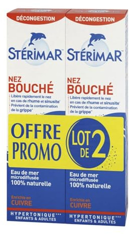 Stérimar Baby Children Blocked Nose 2 x 100ml