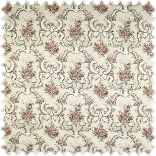Heiro Jacquard Ornament Gobelin Möbelstoff (Beethoven Beige)