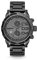 Diesel Herrenuhr Double Down Chrono 2.0, Chronographenwerk, 59mm GunmetalEdelstahlgehäuse mit Edelstahlarmband, DZ4314