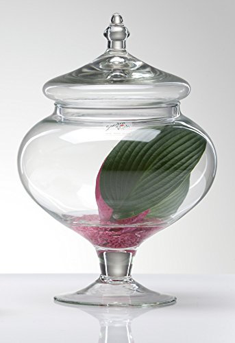 Sandra Rich Glasschale Tin klar rund 26,5 cm Ø 19 cm