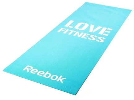 Reebok Damen Fitness Matte, blau, 4mm, RAMT-11024BLL