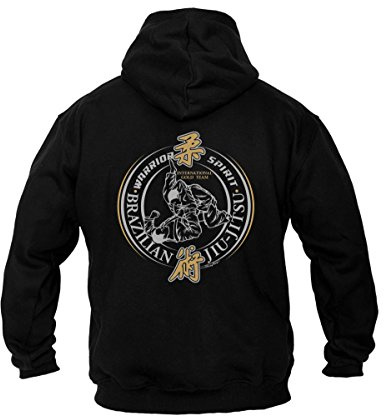 Dirty Ray Artes Marciales MMA Brazilian Jiu-Jitsu sudadera hombre con capucha B33C