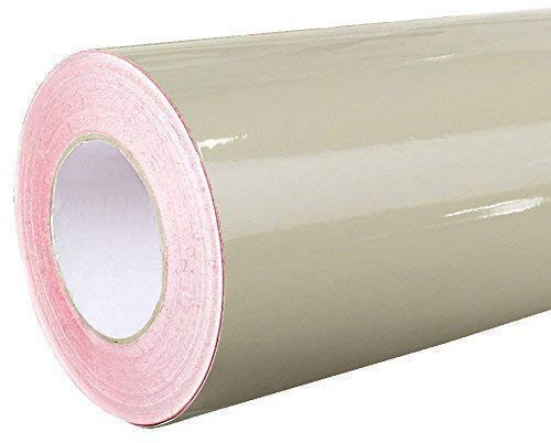 4,75€/m² Rapid Teck® Glanz Folie - 082 Beige - Klebefolie - 5m x 63cm - Plotterfolie- Folie selbstklebend - auch als Moebelfolie - Klebefolie