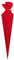goldbuch 97823 Bastelschultüte, Rohling zum Selbstgestalten mit Filzverschluss, Schultüte 70cm, Zuckertüte zur Einschulung, für Einschüler, Schulkinder & Berufsanfänger, Rot