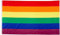 Flaggenking Regenbogen Fahne, Mehrfarbig, 150 x 90 cm
