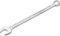 Hazet Llave combinada 600N-20 cromada, Cabeza de llave combinada acodada 15 grados - Salida: hexágono doble externo, anchura entre planos: 20 mm, eje con perfil extra-resistente de doble T