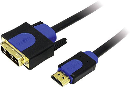 LogiLink 10m HDMI to DVI Cable - Black