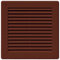 griglia ventilazione copertura 150 x 150mm brown la copertura di ventilazione di alta qualità in plastica ABS