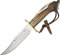 Muela CICA16 Cuchillo a Lama Fissa,Unisex - Adulto, Marrón, un tamaño
