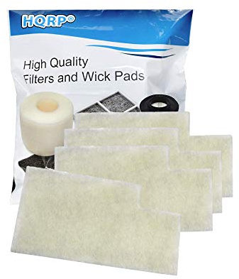 HQRP 4-pack Secondary Filters for Hoover Anniversary Self-Propelled U6485900 U6485900B UH50000 UH50005B Bagged Upright Vacuums + HQRP Coaster
