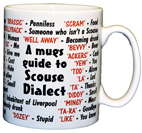 personalised4u Scouse Dialect Ceramic Coffee Mug – Makes an (Standard)