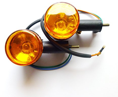 BLINKER BLINKLEUCHTEN HINTEN RECHTS & LINKS z.B.für BENZHOU YIYING YY50QT-26 YY125T-26 - FLEX TECH FUN 50 - BAOTIAN BT49QT-7 BT125T-2 u.a. HYOSUNG FLEX TECH ERING CHINA ROLLER GY6