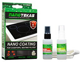 De Protection Revêtement Nano Kit pour cuisiner hauts, plaques de cuisson, chauffage Céramique & Induction chauffages Nanotekas | facile à nettoyer et protège de la poussière Coller