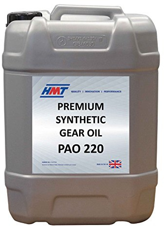HMT HMTG13825L PAO 220 Premium Synthetic Industrial Gear Oil, 25L