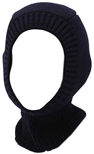 Catya 5057Y cuffia bimba girl wool blue berretto hat [III (18 MONTHS)]