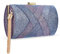 zebrum Womens Evening Clutch Bag Designer Evening Handbag,Lady Party Clutch Purse, Great Gift Choice (Elegant Tassel-Shine Purple)