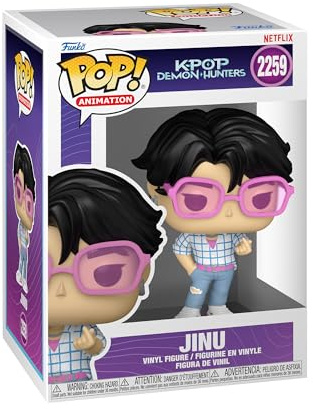 Funko POP! Netflix Kpop Demon Hunters - Jinu - 1 in 6 Chance of Rare Chase | Gadget Ufficiale - Personaggio in Vinile da Collezione da Esporre - Idea Regalo Compleanno per Fan e Collezionisti