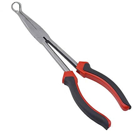 ihreesy Zündkerzen Steckerzange,Kabelzange Entfernungswerkzeug Zündkerzen Entfernungszange Lange Zange Kabel Zündkerzenstecker Zündkerzenzange,Kreis
