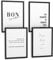 Papierschmiede® Premium Spruchposter Set 4er DIN A4 (21x30 cm) Motiv: International Kitchen, Poster mit Sprüchen, Motivation Bild, für Küche Wohnzimmer - ohne Bilderrahmen
