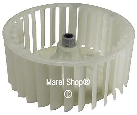 Marel Shop® - Ventola turbina aria per asciugatrice compatibile con Hisense Vestel Panasonic Gorenje Sharp Akai per modelli: ASC84PV - AST82EU - DE71EU - DE82EX