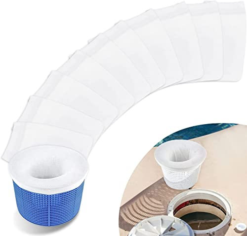 Yi'antai 10 Pezzi Calzini da Skimmer per Piscina, Calze per Skimmer, Filtro Skimmer, Calze da Filtro, Skimmer Piscina per Cestello Piscina, Skimmer Piscina Fuori Terra per Piscine, Laghetti