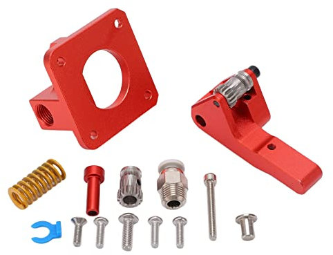 Extruder Aluminium Block Kit Dual Gear Extruder Feeder 3D Drucker ZubehöR FüR DIY Montage