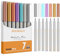 DOOHALO Stylos métalliques compatibles avec Cricut Maker 3/4/Explore 3/Air 2/Air, stylos à pointe moyenne 1.0, 7 couleurs de marqueurs métalliques Cricut pour travaux manuels, dessin, coloriage
