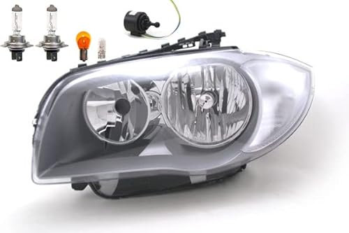 Johns, Scheinwerfer passend für BMW 1er E81 E82 E87 E88 07-09 LI + Leucht. + Stellmotor