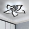 Comely 60W 7200LM LED Deckenleuchte, 5 Köpfen Deckenleuchte LED Modern, LED Deckenlampe Kaltweiß 6500K Für Wohnzimmer, Schlafzimmer, Esszimmer