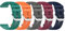 Uhrenarmbänder Kompatibel für Garmin Forerunner 265S/255S/255S Musik Ersatzarmbänder Armband für Garmin Vivoactive 4S/Vivomove 3S/Venu 2S Weiches Silikon Sportuhrband (5er-Pack A)