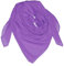 Harrys-Collection Unisex Bandana Uni Farben 100% Baumwolle! 52 X 52 cm, Farbe:lila